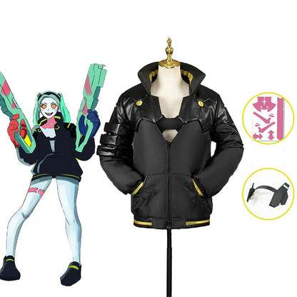 Cyberpunk Edgerunners Rebecca Halloween Cosplay Costume