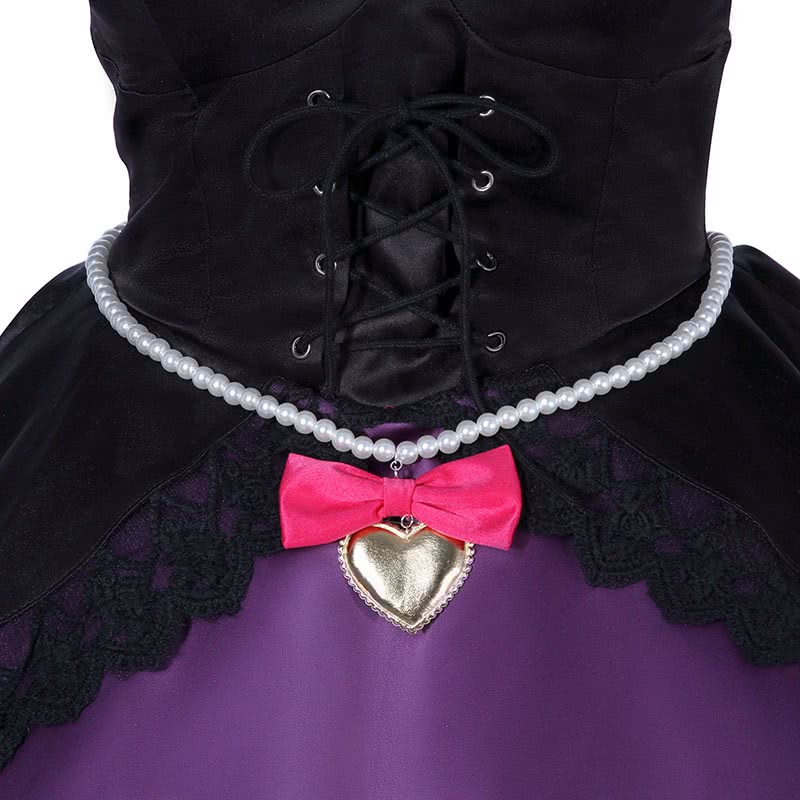 D.Va Hana Song pioneer black Dress Video Game Cosplay Costumes