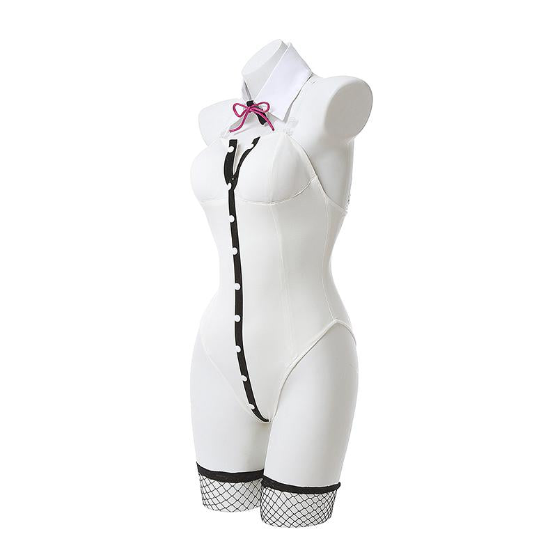 Dangan Ronpa2 Nanami ChiaKi Bunny Girl Cospaly Costume