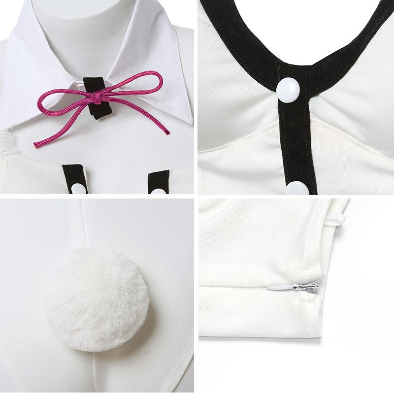 Dangan Ronpa2 Nanami ChiaKi Bunny Girl Cospaly Costume