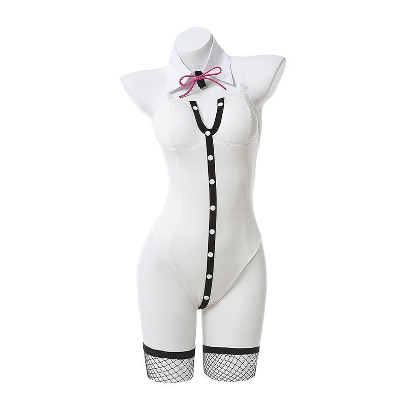 Dangan Ronpa2 Nanami ChiaKi Bunny Girl Cospaly Costume