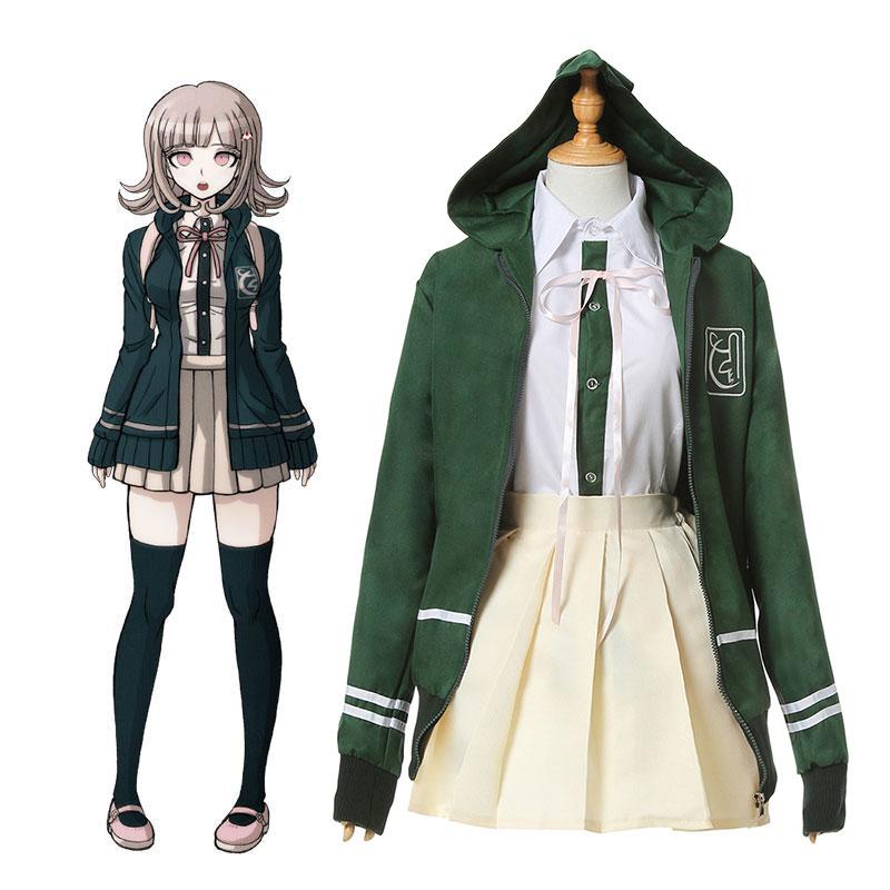 Dangan Ronpa2 Nanami ChiaKi Cospaly Costume