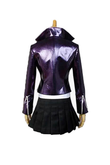 Danganronpa Kyouko Kirigiri Deep Purple Short Dress Cosplay suits