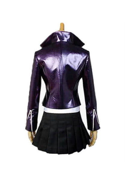 Danganronpa Kyouko Kirigiri Deep Purple Short Dress Cosplay suits