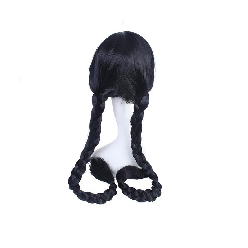 DanganRonpa Toko Hukawa Black Long Cosplay Wigs