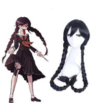 DanganRonpa Toko Hukawa Black Long Cosplay Wigs