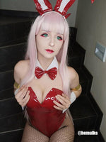DARLING in the FRANXX Anime Cosplay Costumes 02 Zero Two Bunny Girl Cosplay Costume