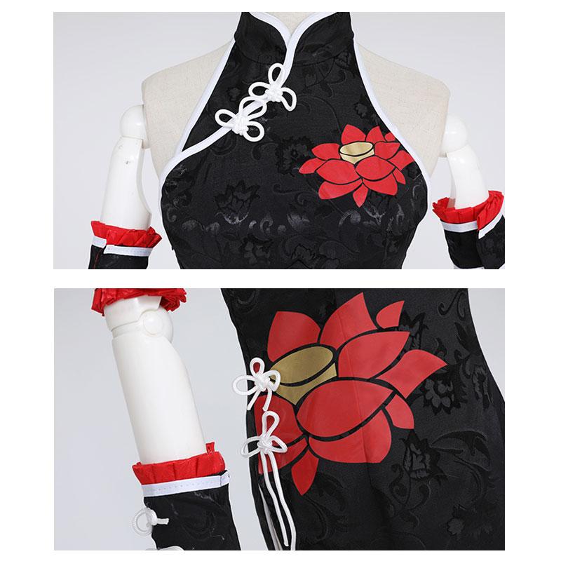 Date A Live Kurumi Tokisaki Cheongsam Cosplay Costume