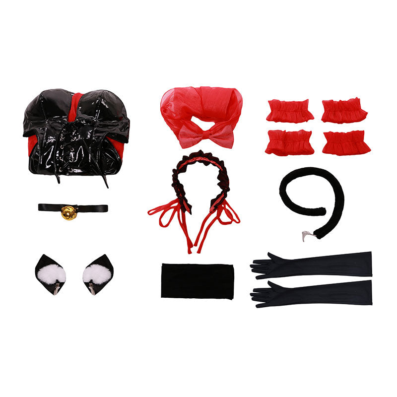 Date A Live Kurumi Tokisaki Cosplay Costume