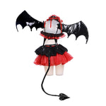Date A Live Kurumi Tokisaki Little Devil Cosplay Costume 