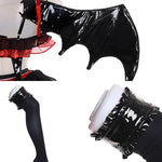 Date A Live Kurumi Tokisaki Little Devil Cosplay Costume 