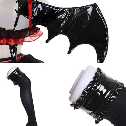 Date A Live Kurumi Tokisaki Little Devil Cosplay Costume 