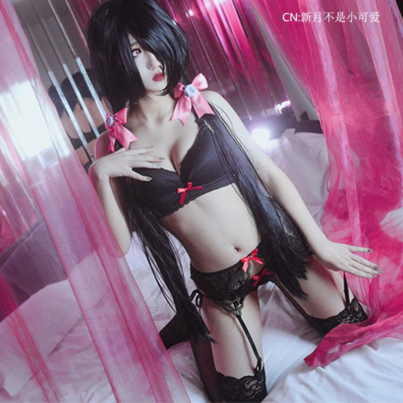 Date A Live Kurumi Tokisaki Underwear Cosplay Costume