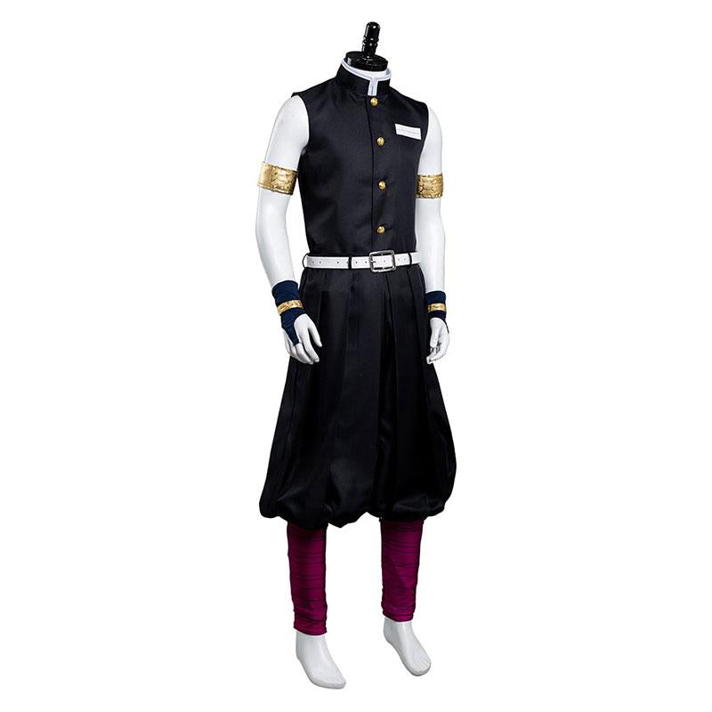 Demon Slayer Entertainment District Arc Uzui Tengen Male Uniform Cosplay Costume
