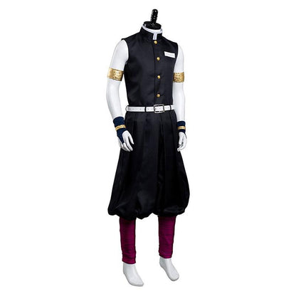 Demon Slayer Entertainment District Arc Uzui Tengen Male Uniform Cosplay Costume