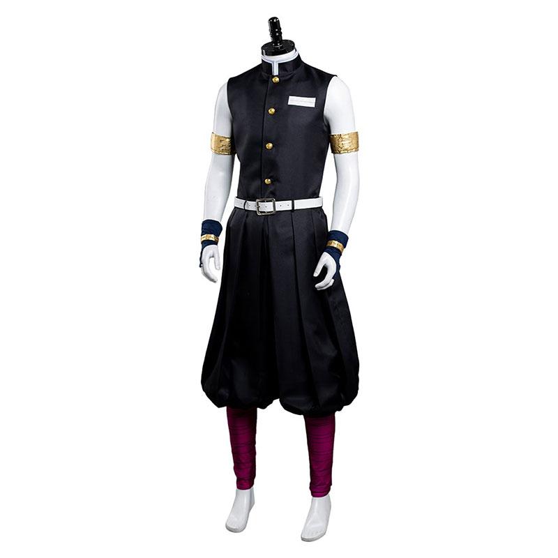 Demon Slayer Entertainment District Arc Uzui Tengen Male Uniform Cosplay Costume