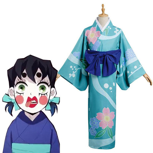Demon Slayer Entertainment Hashibira Inosuke Kamado kimono Cosplay Costume