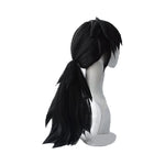 Demon Slayer  Kimetsu no Yaiba Tomioka Giyuu Black Long Cosplay Wigs