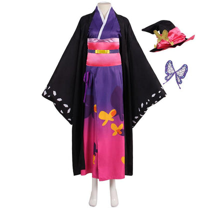 Demon Slayer Kocho Shinobu Halloween Kimono Cosplay Costume Customization