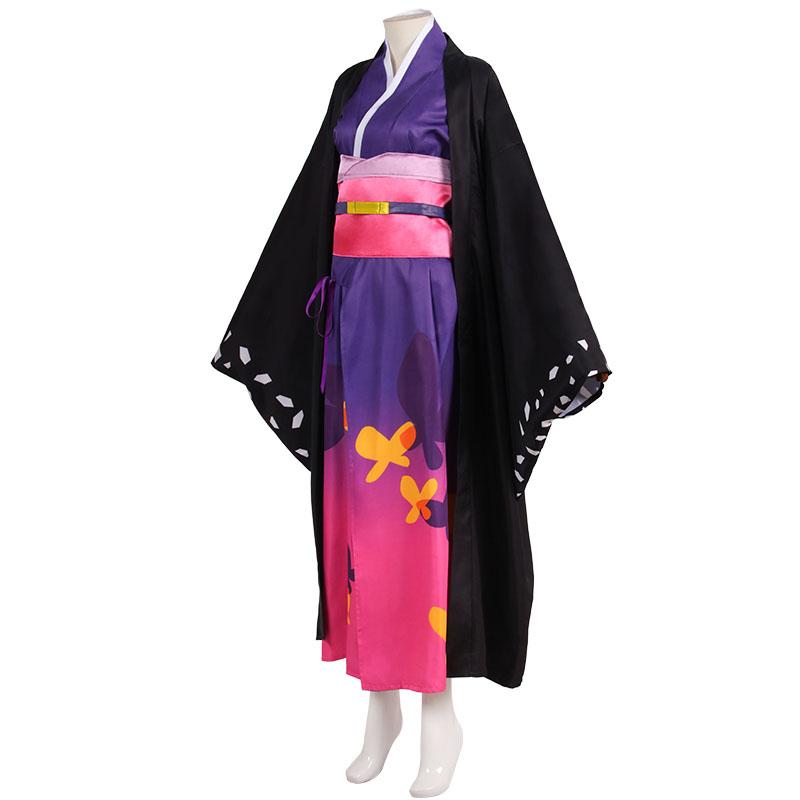 Demon Slayer Kocho Shinobu Halloween Kimono Cosplay Costume Customization