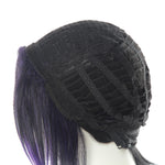 Demon Slayer Kochou Shinobu Short Purple Gradient Color Cosplay Wigs