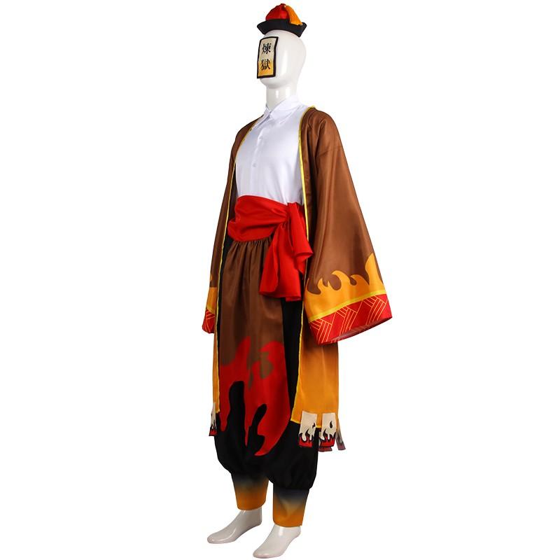 Demon Slayer Rengoku Kyoujurou Male Halloween Cosplay Costume Customization