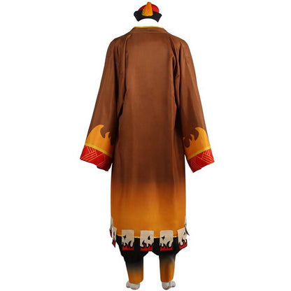 Demon Slayer Rengoku Kyoujurou Male Halloween Cosplay Costume Customization