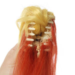 Demon Slayer  Rengoku Kyoujurou Yellow Mixed Red Ponytail Cosplay Wigs