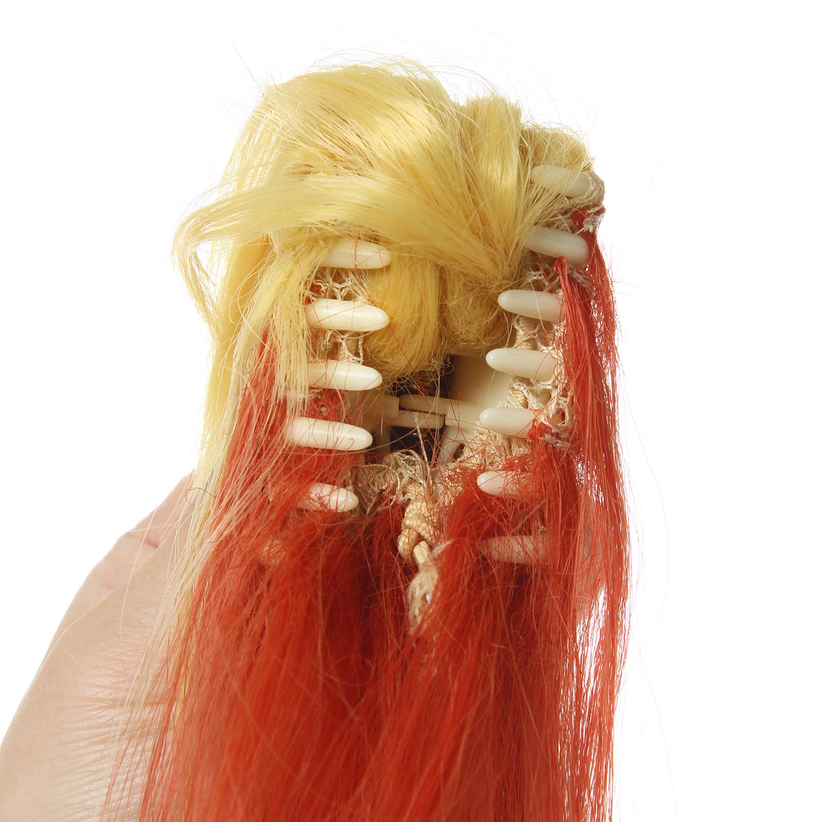Demon Slayer  Rengoku Kyoujurou Yellow Mixed Red Ponytail Cosplay Wigs