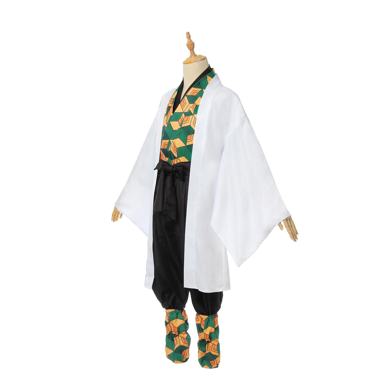Demon Slayer Sabito Male Uniform Cosplay Costume 
