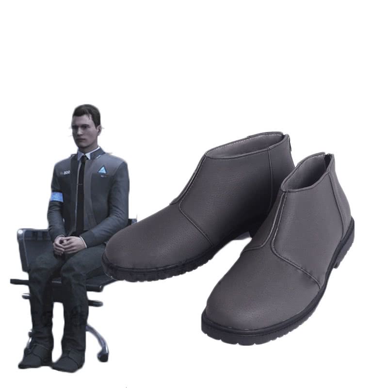 Detroit Become Human RK800 Connor Cosplay Shoes