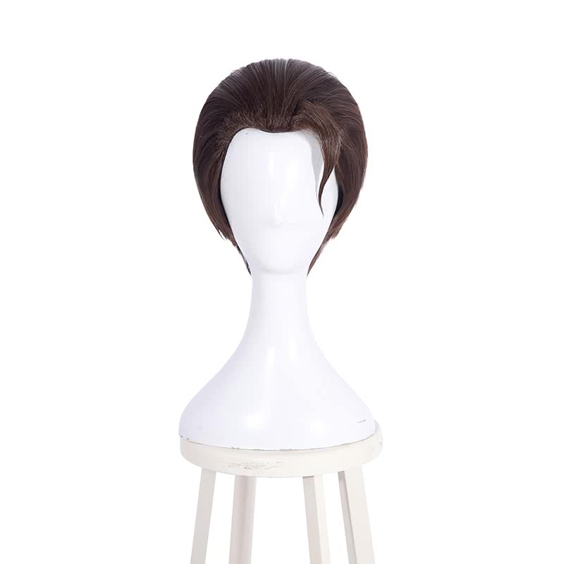 Detroit Become Human RK800 Connor Short Brown Cosplay Wigs