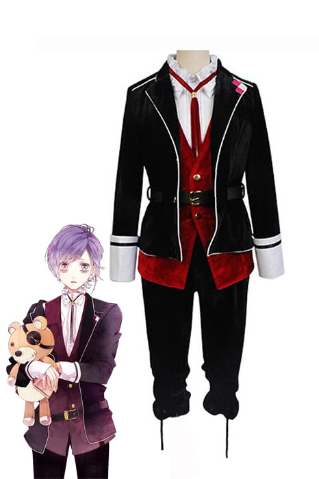 Diabolik Lovers Kanato Sakamaki School Uniform Cosplay Costume