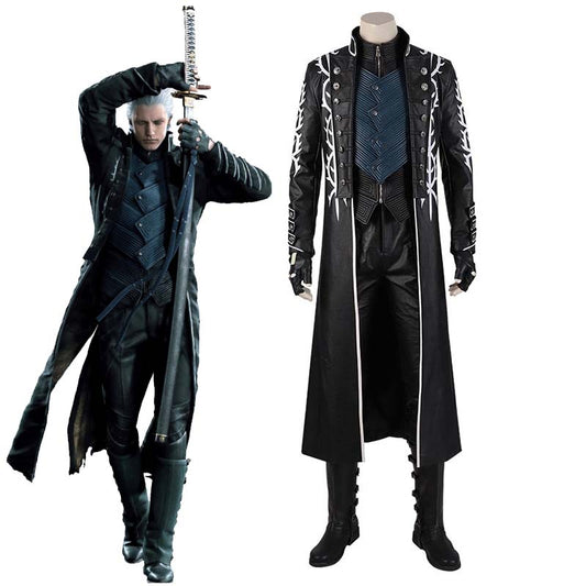 【Support Customization】DMC: Devil May Cry5 Vergil Cosplay Costume