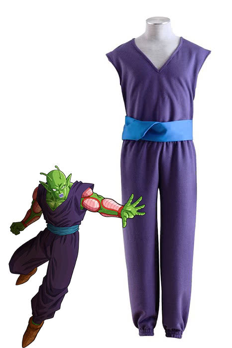 Dragon Ball For Piccolo Uniforms Cosplay Costume Purple