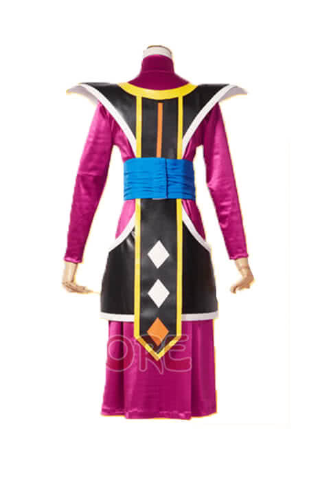 Dragon Ball Super Whis Purple Anime Cosplay Costumes