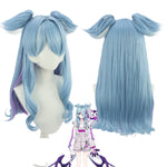 Vtuber Nijisanji EN Elira Pendora Blue Cosplay Wigs