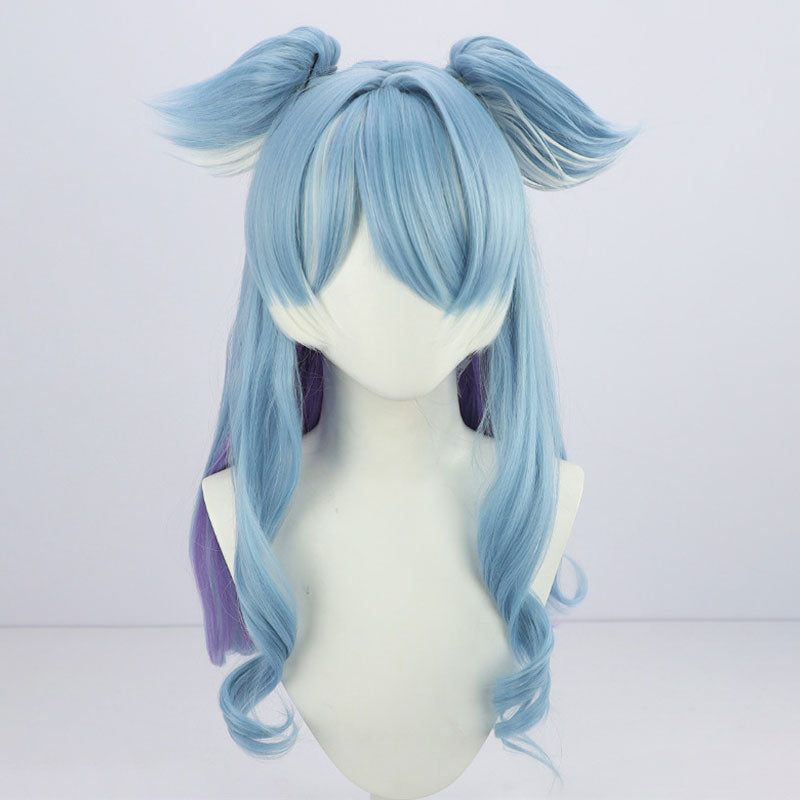 Vtuber Nijisanji EN Elira Pendora Blue Cosplay Wigs