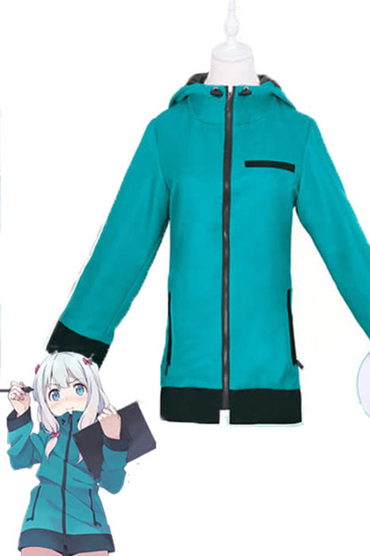 Eromanga Sensei Izumi Sagiri Blue Cosplay Kimono Costume