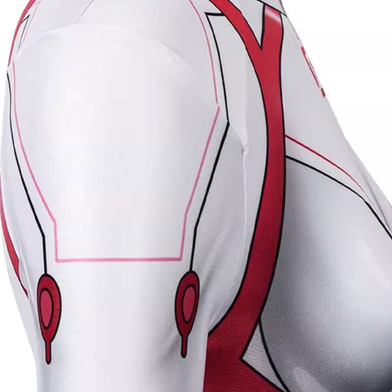 EVA Asuka White Battle Bodysuit Cosplay Costume