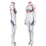 EVA Asuka White Battle Bodysuit Cosplay Costume
