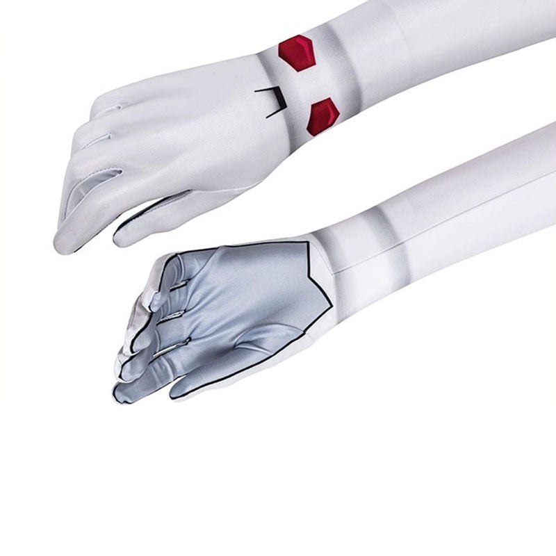 EVA Asuka White Battle Bodysuit Cosplay Costume