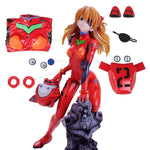EVA Asuka Langley Combat Suit Cosplay Costume