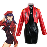 EVA Misato Katsuragi Uniform Cosplay Costume