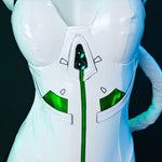 EVA Rei Cat White Cosplay Costume
