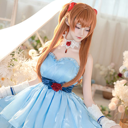 EVA Soryu Asuka Langley Cosplay Costume