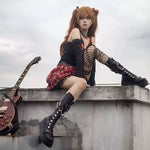 EVA Soryu Asuka Langley Cosplay Costume Fullset