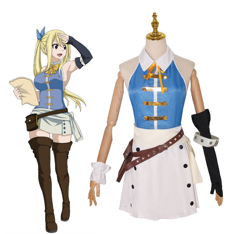 Fairy Tail: 100 Years Quest Lucy Heartfilia Cosplay Costume