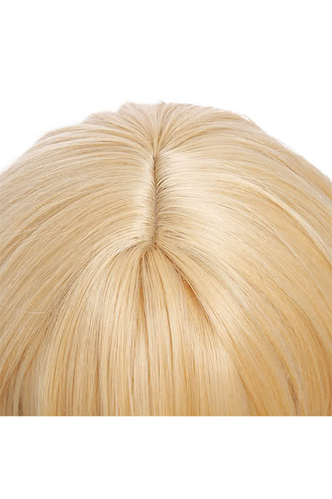 Fate/Grand Order Joan of Arc Blonde Synthetic Long Cosplay Wigs  Braids 