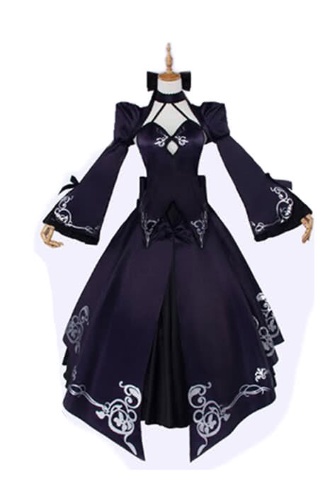 Fate Saber Alter Cosplay Costumes Female Evening Dresses – Rolecosplay